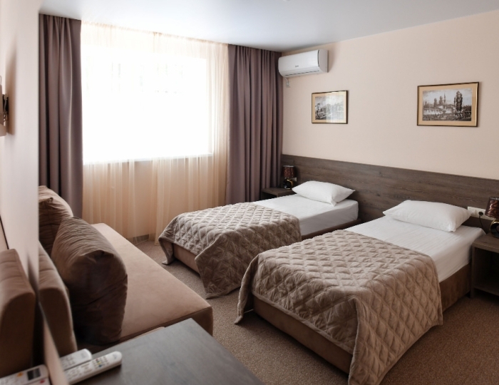 1-мест.(разм. в 2-мест.) комфорт - Пансионат «Феодора» Алушта