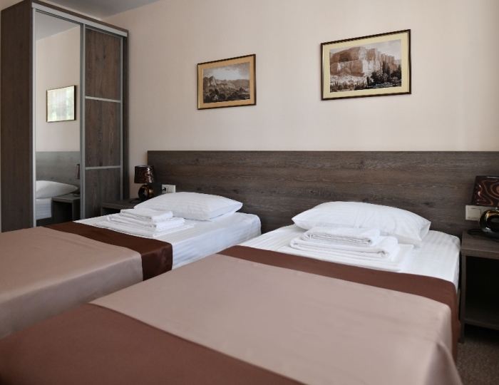 1-мест.(разм. в 2-мест.) станд. (север) - Пансионат «Феодора» Алушта